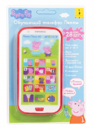 Peppa Телефон обучающий (свет, звук)