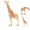 Фигурка Жираф, 3 вида, 12 шт в боксе