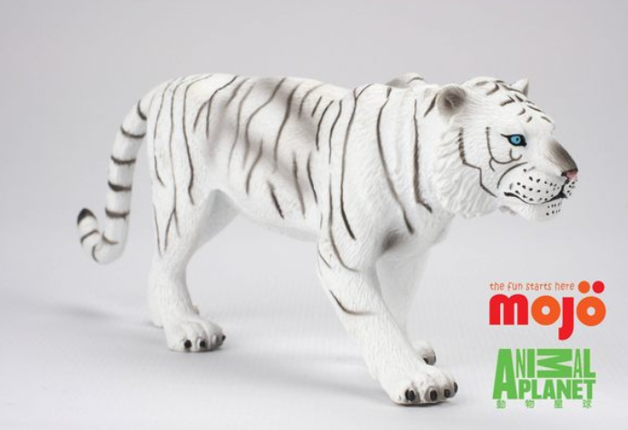 Фигурка Mojo Белый тигр, 16 см