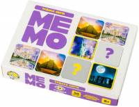 Игра настольная Мемо Чудеса света, 50 карточек