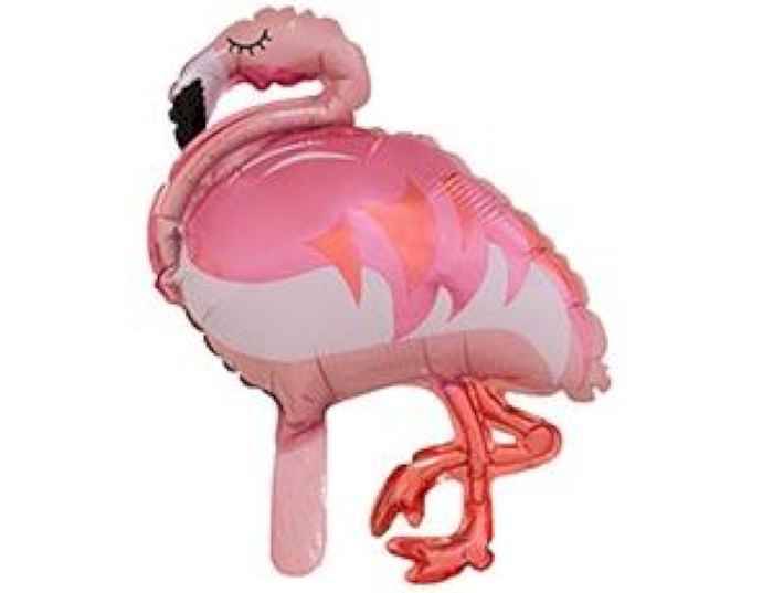 Набор фигурный шар в ассортименте на палочке Фламинго
