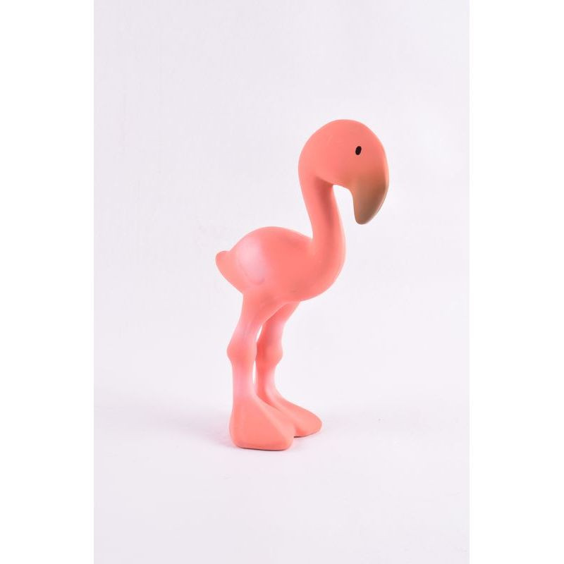 Игрушка-пищалка из каучука Фламинго