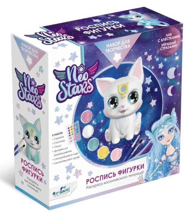 Набор для росписи фигурки. Котенок Твинкли, NeoStars