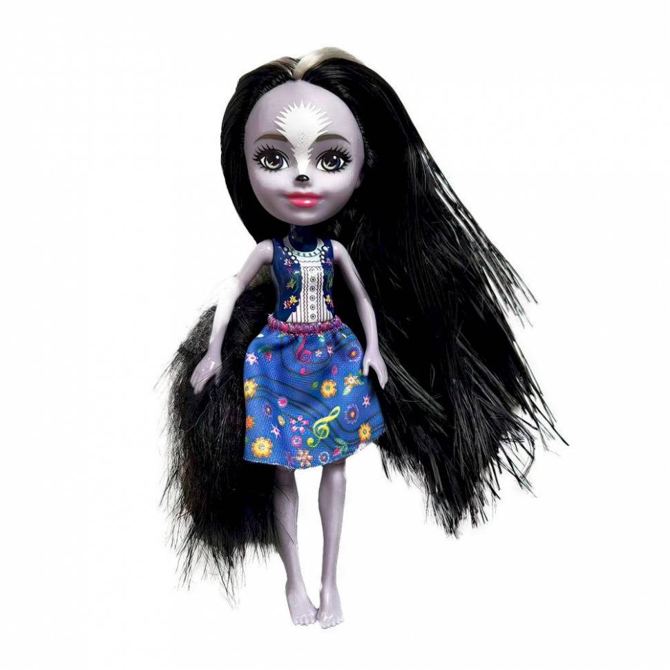 Кукла Лесные феи с черными волосами