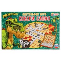 Игра настольная Собери слово Гигантозавр