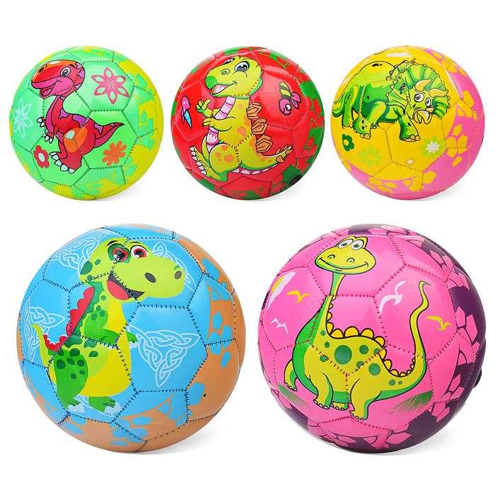 Мяч футбольный Динозаврики, размер 2