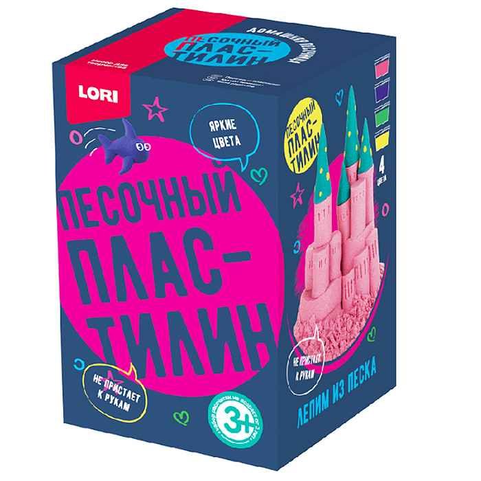 Пластилин песочный, 4 цвета по 100 гр. Пластилин песочный, 4 цвета по 100 гр.