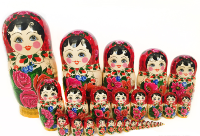Матрешка традиционная 30 кукольная