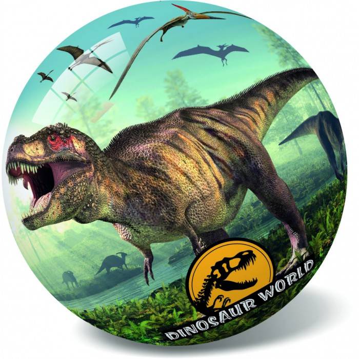 Мяч ПВХ Динозавры, 23 см