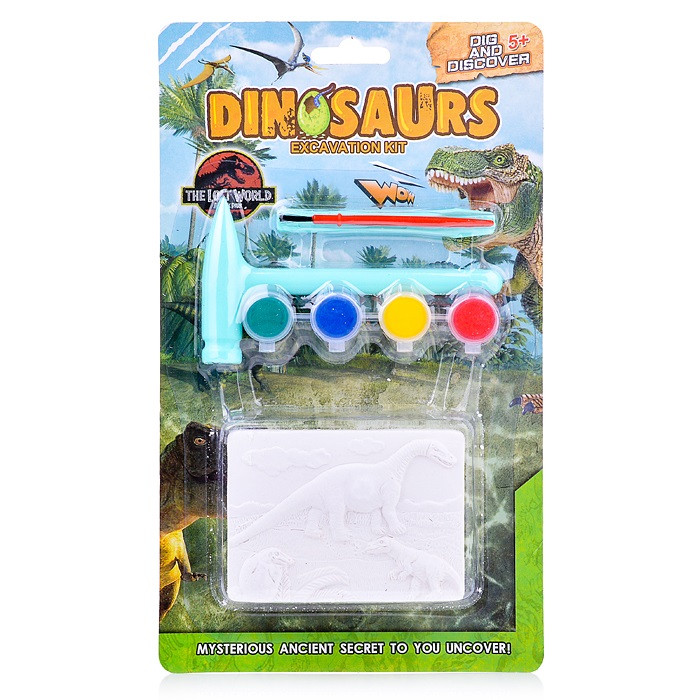 Набор Раскопки Динозавра с красками