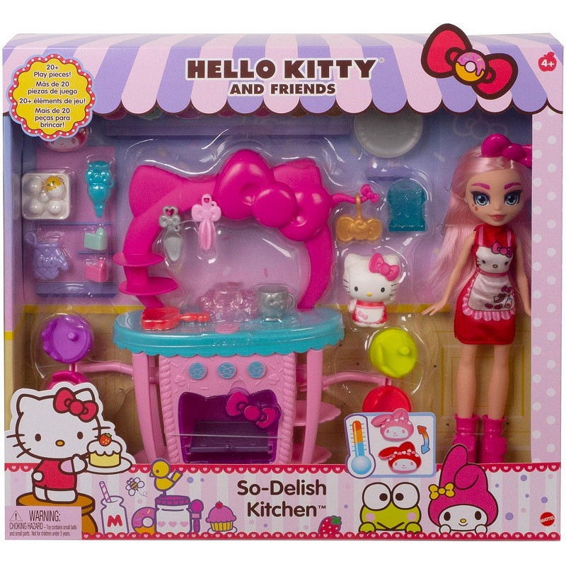 Кукла Hello Kitty набор Восхитительная кухня