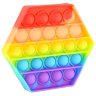 Антистресс пупырка Шестиугольник Pop-IT Антистресс пупырка Шестиугольник Pop-IT