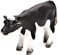 Фигурка животного корова Голштейн теленок Holstein Calf 7.5 см