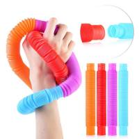 Антистресс трубочки 4 шт, Pop tubes