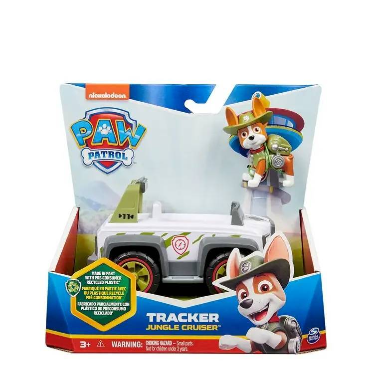 Paw Patrol Машинка с фигуркой Трекер, 15см