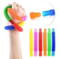 Антистресс трубочки 6 шт, Pop tubes