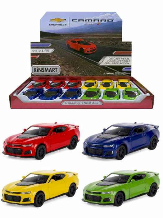 Машина металл 1:38 Camaro Z1 диспл/12шт
