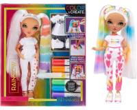 Кукла Рейнбоу Хай Color&amp;Create с зелеными глазами
