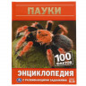 Энциклопедия Умка 100 фактов Пауки, твердый переплет, А5