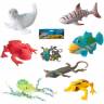 Тянучки набор Морские обитатели и рептилии, 7 шт, СЕРИЯ 2 Юный натуралист Тянучки набор Морские обитатели и рептилии, 7 шт, СЕРИЯ 2 Юный натуралист