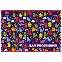 Альбом Кошки для рисования 20л, А4