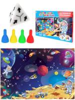 Игра-ходилка с треугольным кубиком Космические Исследователи