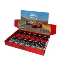 Машина металл 1:38 2018 Jeep Wrangler (полиция, пожарная охрана) 1/12