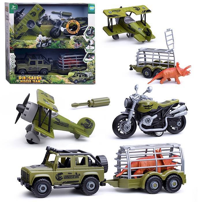 Игровой набор Военный с отверткой (свет, звук)