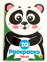 Раскраска IQ Панда