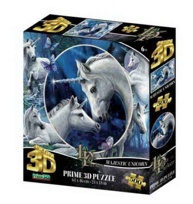 Пазл 3D 500 дет Коллаж Единороги Пазл 3D 500 дет Коллаж Единороги