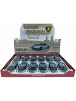 Машина металл Lamborghini  полиция 1:38, 12 шт/диспл, Kinsmart