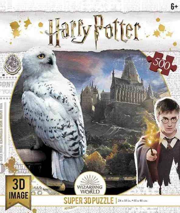 Пазл 3D 500 дет Хогвартс и Букля Пазл 3D 500 дет Хогвартс и Букля