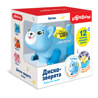 Музыкальная игрушка Диско-зверята Котик