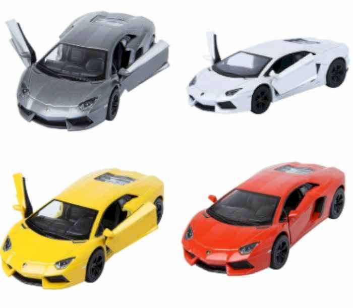 Машина металл Lamborghini Aventador LP 1:38 металл диспл/12шт