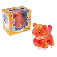 Игрушка Рыжий котик  (свет, мелодии, двиг. голова и хвост) в кор. Play Smart