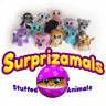 Surprizamals-1. Плюшевые фигурки зверят в капсулах, 6 см