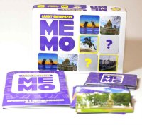 Игра настольная Мемо Санкт-Петербург, 50 карточек