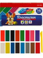 Пластилин классический 16 цв 320 г.