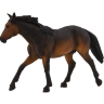 Фигурка Mojo Ковбойская лошадь рыжая