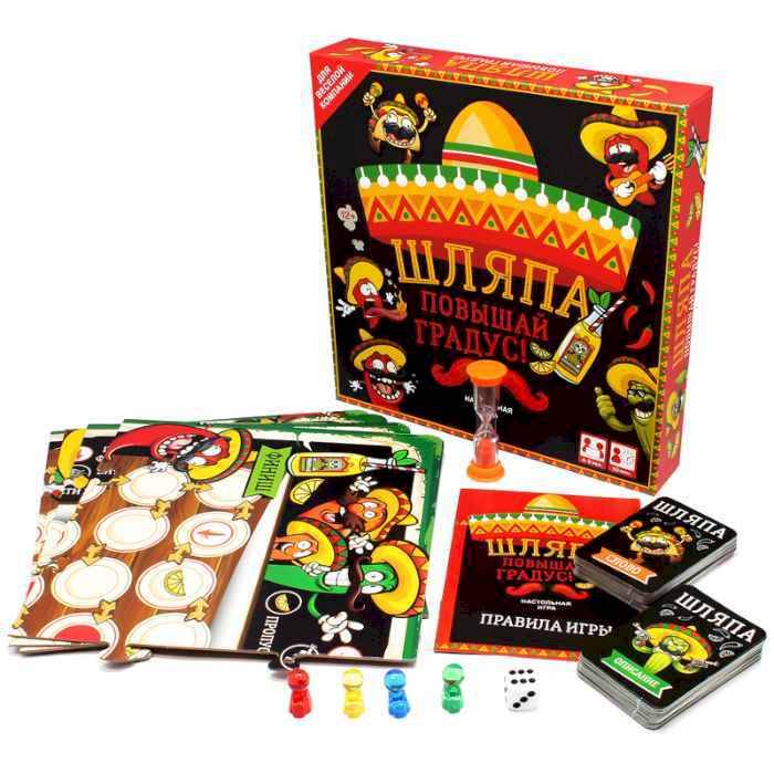 Игра настольная Шляпа с полем Игра настольная Шляпа с полем