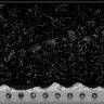 Карта настенная Звездное небо/Созвездия, светящиеся в темноте. 90х60 см.