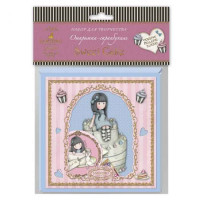 Открытка-скрапбукинг в конверте Sweet Cake!