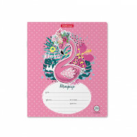 Тетрадь 24л Flamingo, линейка