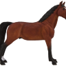 Фигурка Mojo Лошадь породы Морган рыжая