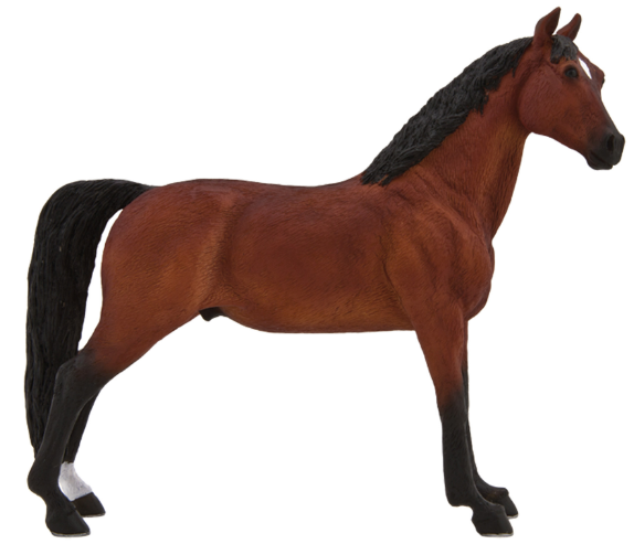 Фигурка Mojo Лошадь породы Морган рыжая, 14 см