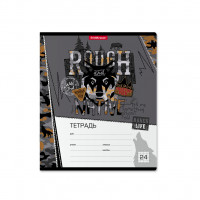 Тетрадь 24л Rough Native, клетка