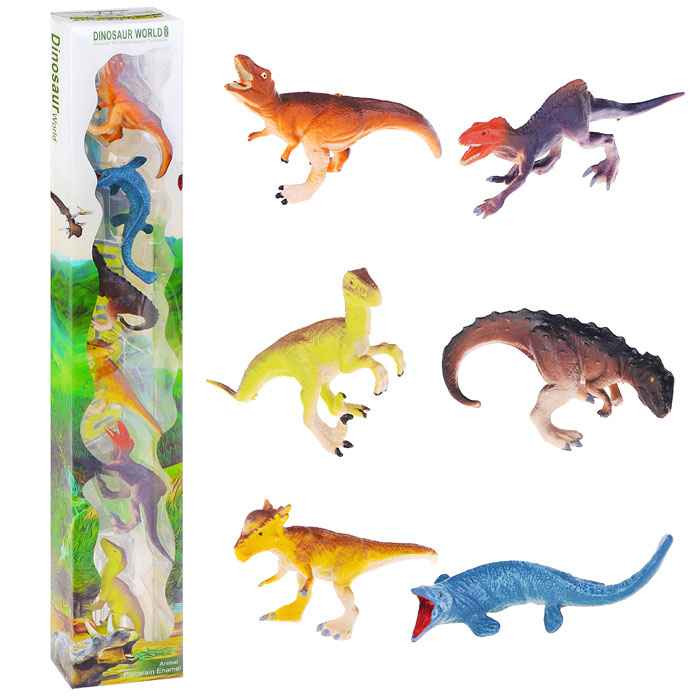 Набор фигурок Динозавры, 5-9 см