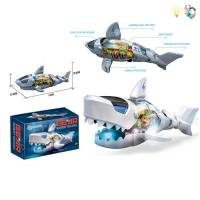 Игрушка со светящимися шестеренками Акула
