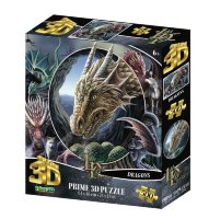 Пазл 3D 500 дет Коллаж Драконы