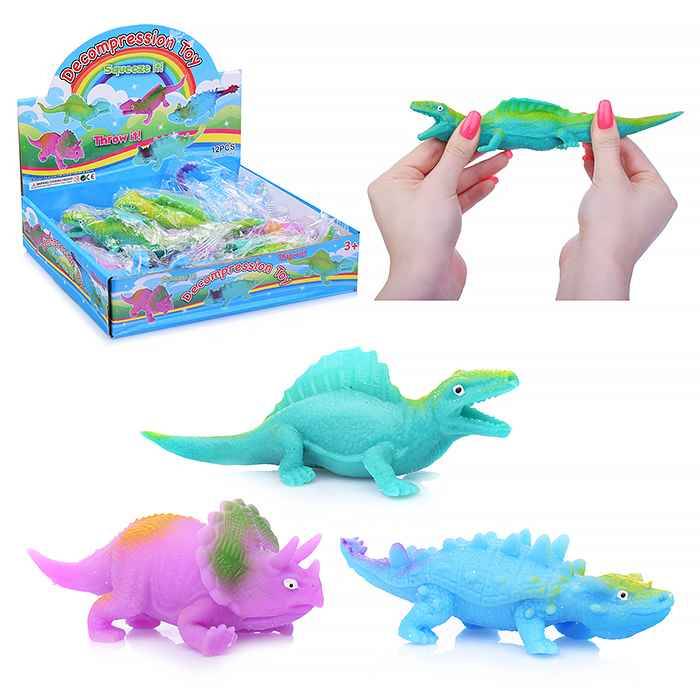 Антистресс игрушка Динозавры тянучка мялка